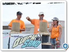 Quick Sand Speed Sand Sculpting at Blue Water Sand Fest